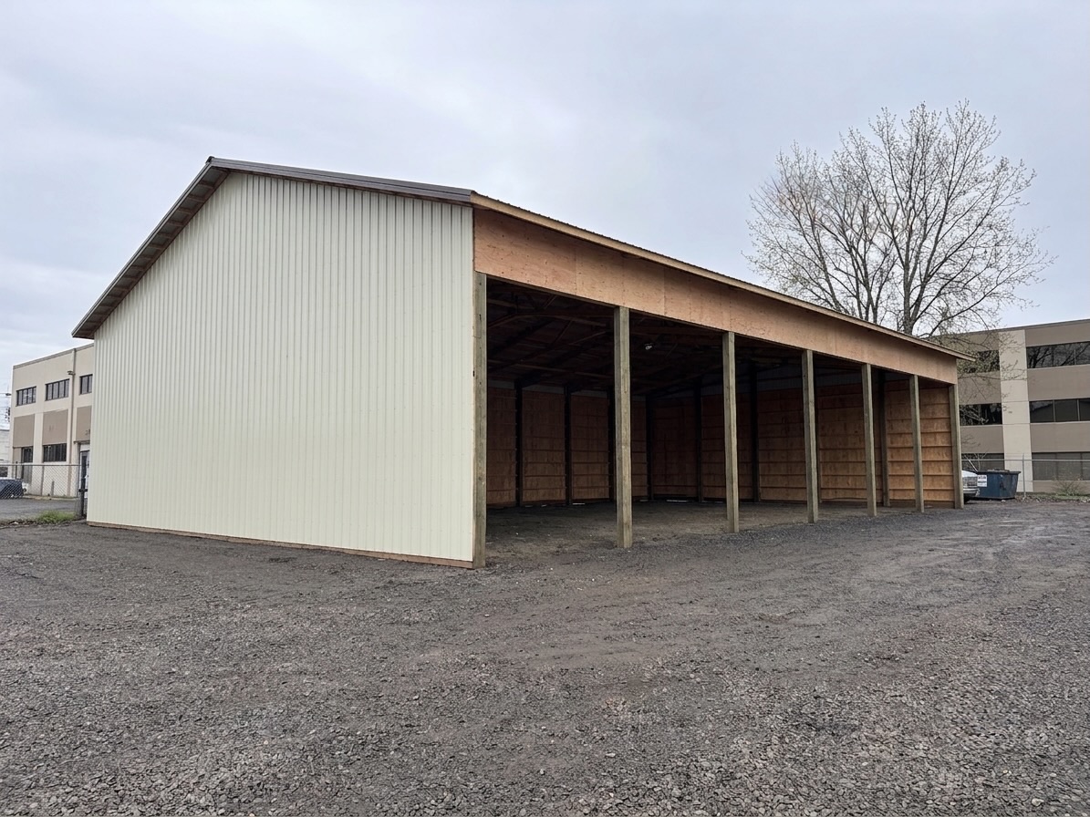 50×72 Commercial Storage Building — Portland, Oregon, built by Miner Pole Buildings
