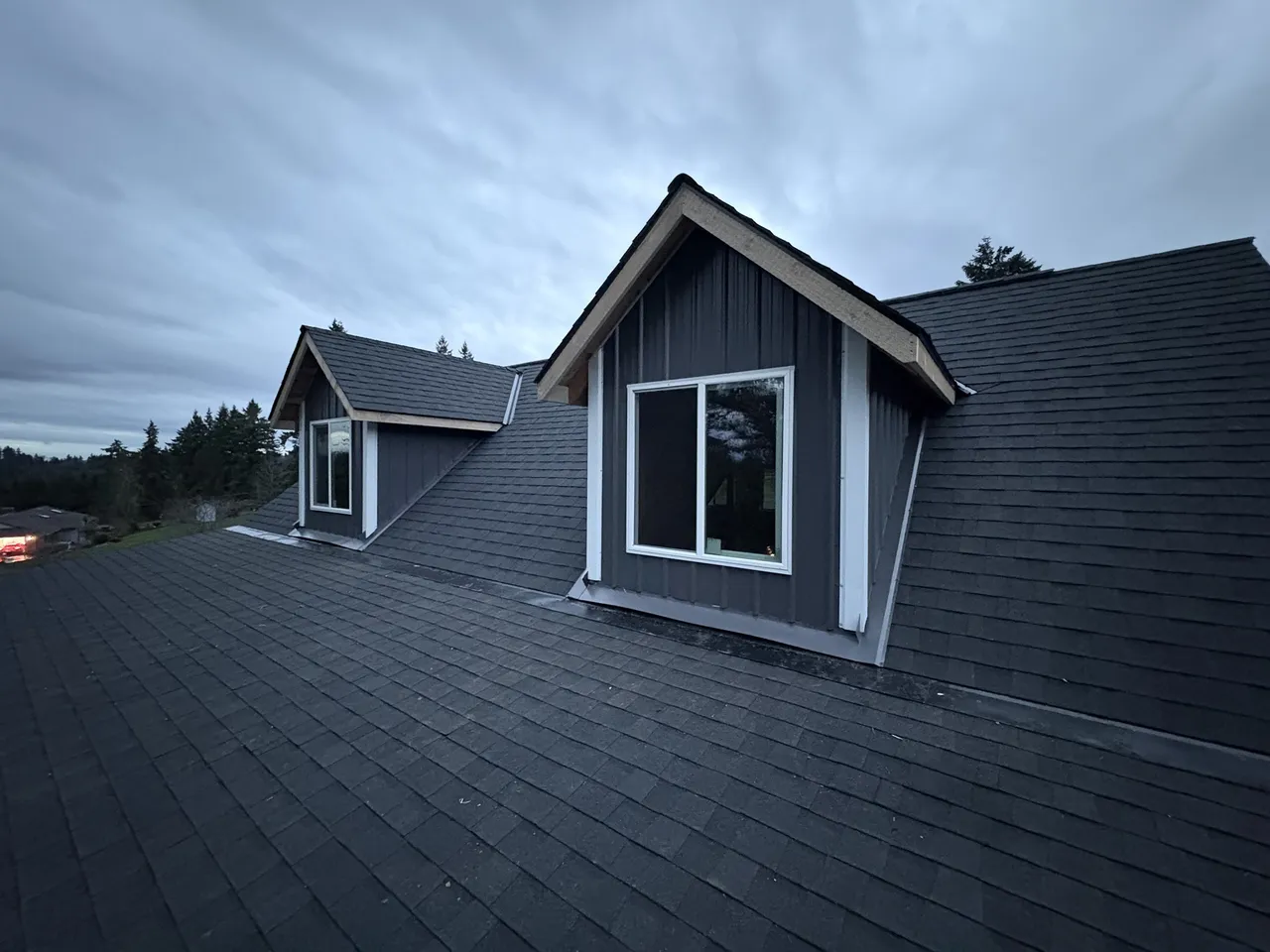 24×36 Loft Building with Twin 12×36 Wings — Sherwood, Oregon during construction